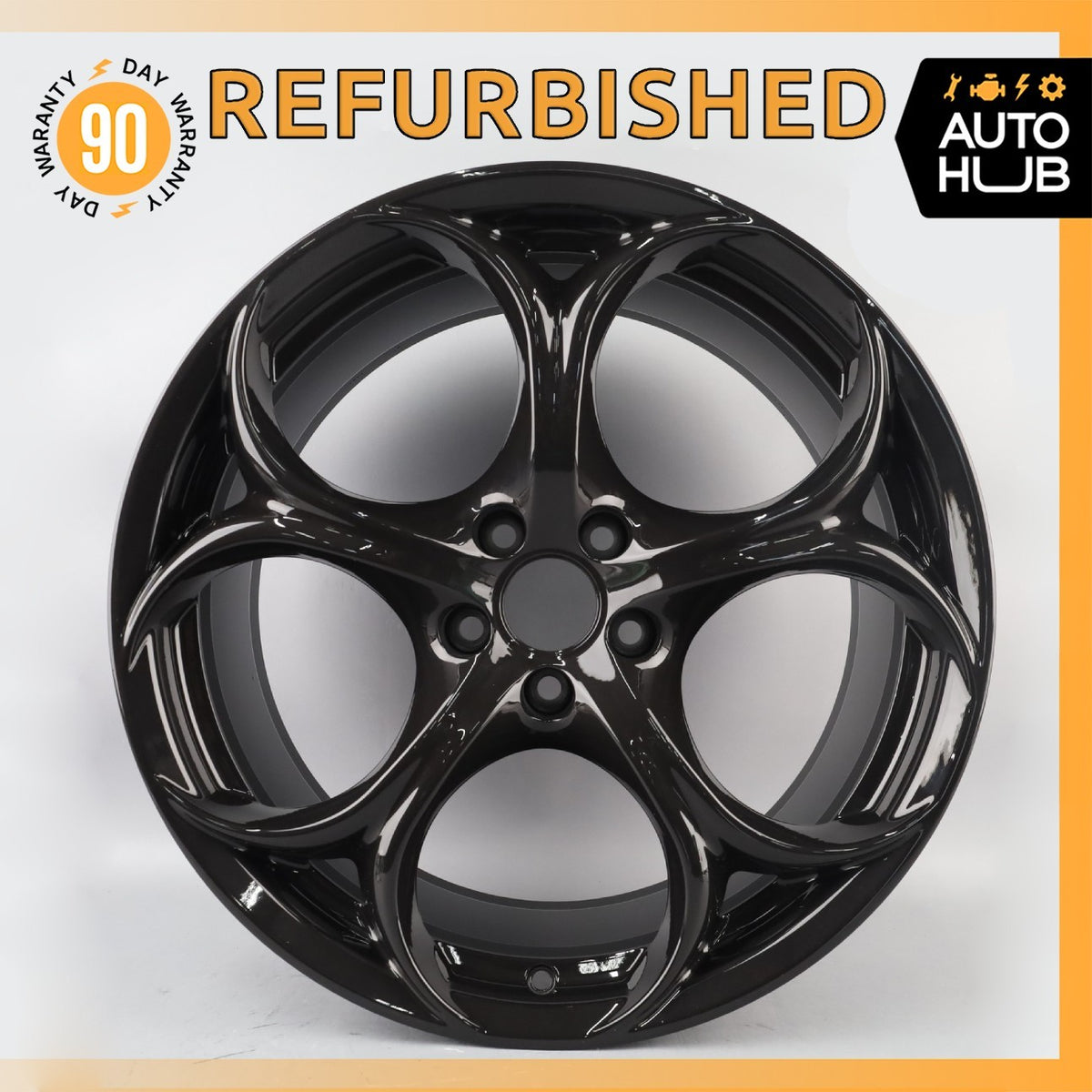 Alfa Romeo 952 Giulia 9 x 19 19" Rear Wheel Rim Black 156119164 OEM - photo 1