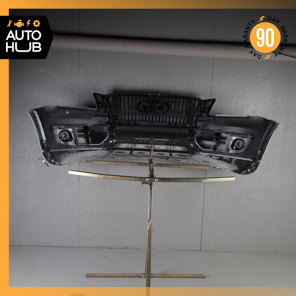 09-12 Audi 8R Q5 Front Bumper Cover Assembly White OEM - photo 20