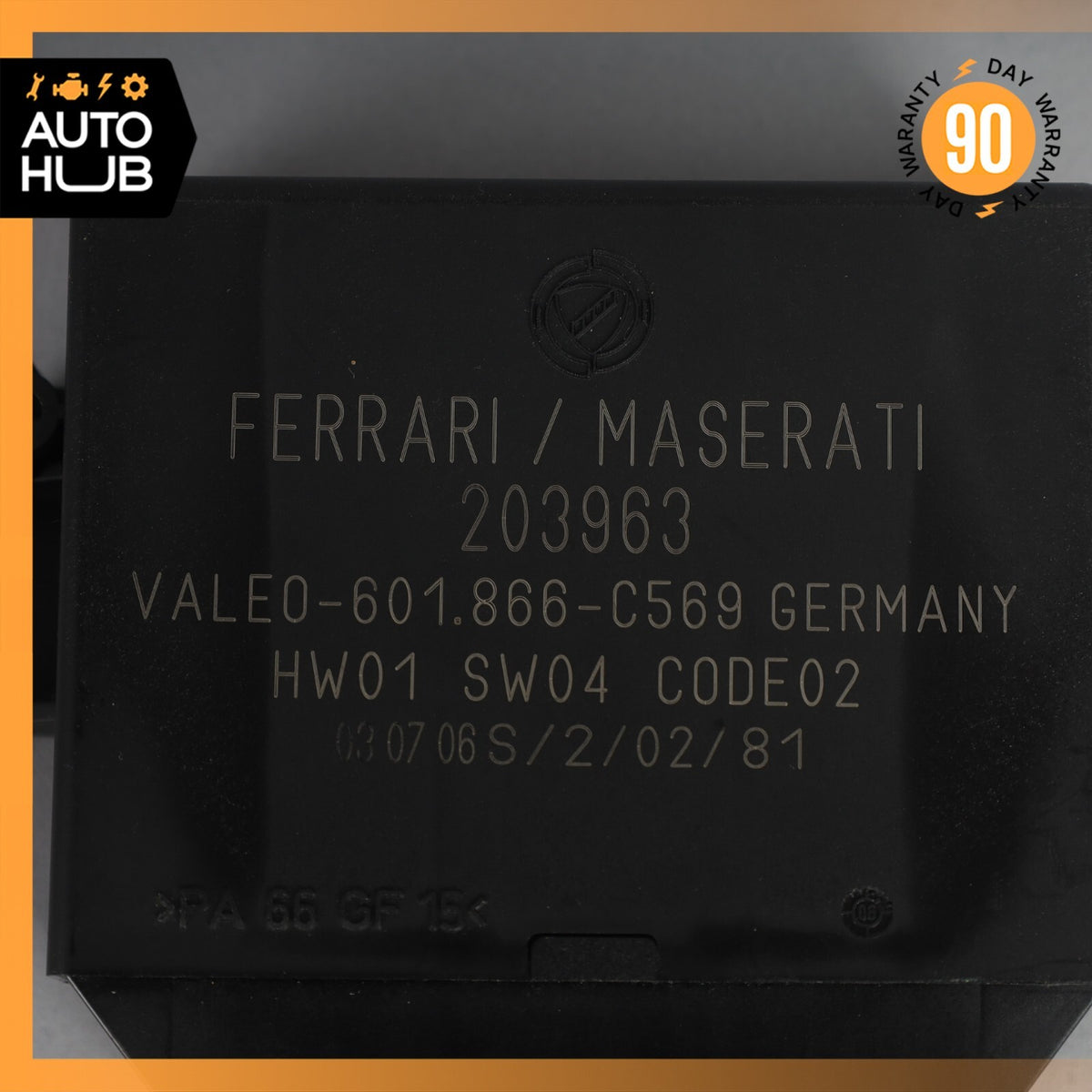 03-08 Maserati Quattroporte M139 Park Parking Assist Control Module OEM 79k - photo 7