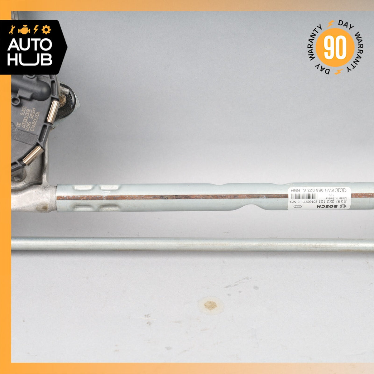 17-24 Audi B9 A4 S4 Quattro Windshield Screen Wiper Motor w/ Linkage OEM 56k - photo 9