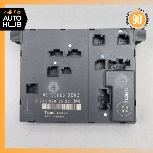 03-12 Mercedes R230 SL500 SL55 AMG SL550 Door Control Module Left Side OEM - photo 1