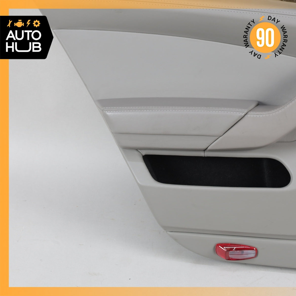 10-16 Porsche Panamera 970 Rear Left Side Interior Door Panel Leather OEM 68k - photo 5