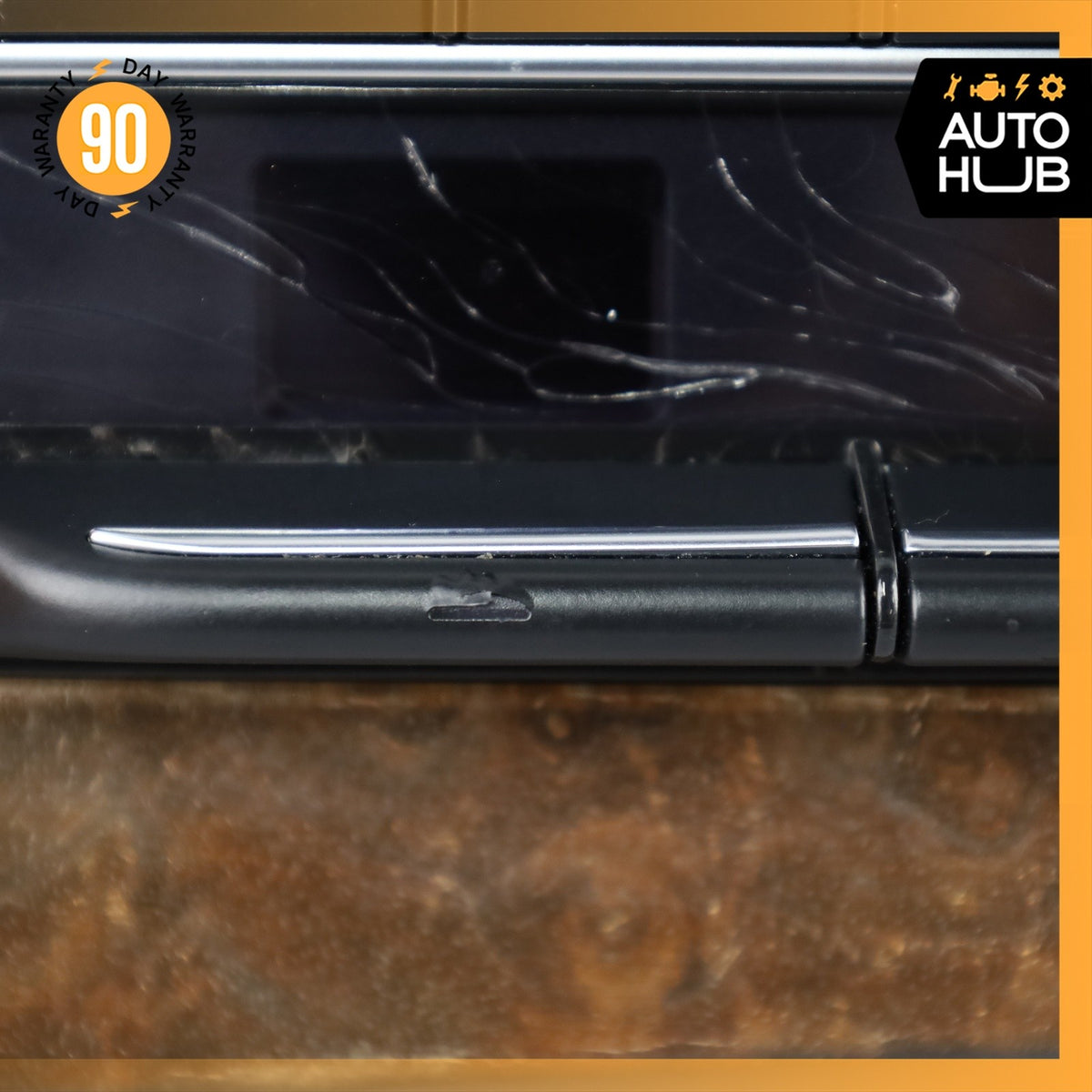 14-17 Mercedes W212 E350 E550 A/C AC Heater Climate Control Switch Wood OEM - photo 9