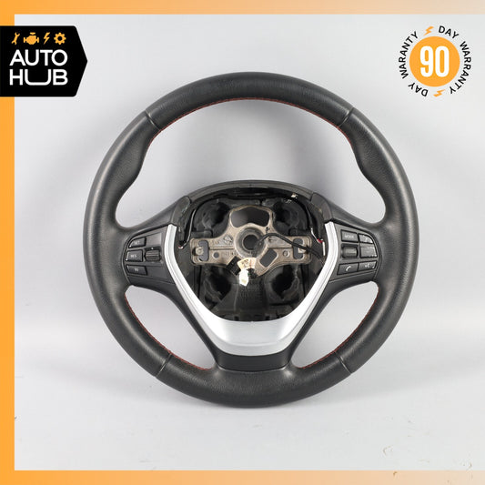 12-18 BMW F30 F34 F32 328i 428i Gran Coupe Sport Steering Wheel Black OEM - photo 1