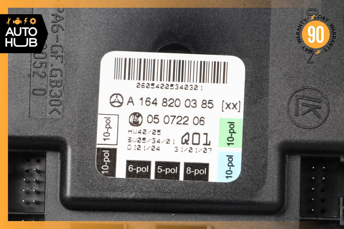 06-13 Mercedes W164 ML63 R350 GL550 Front Left Driver Door Control Module OEM - photo 7