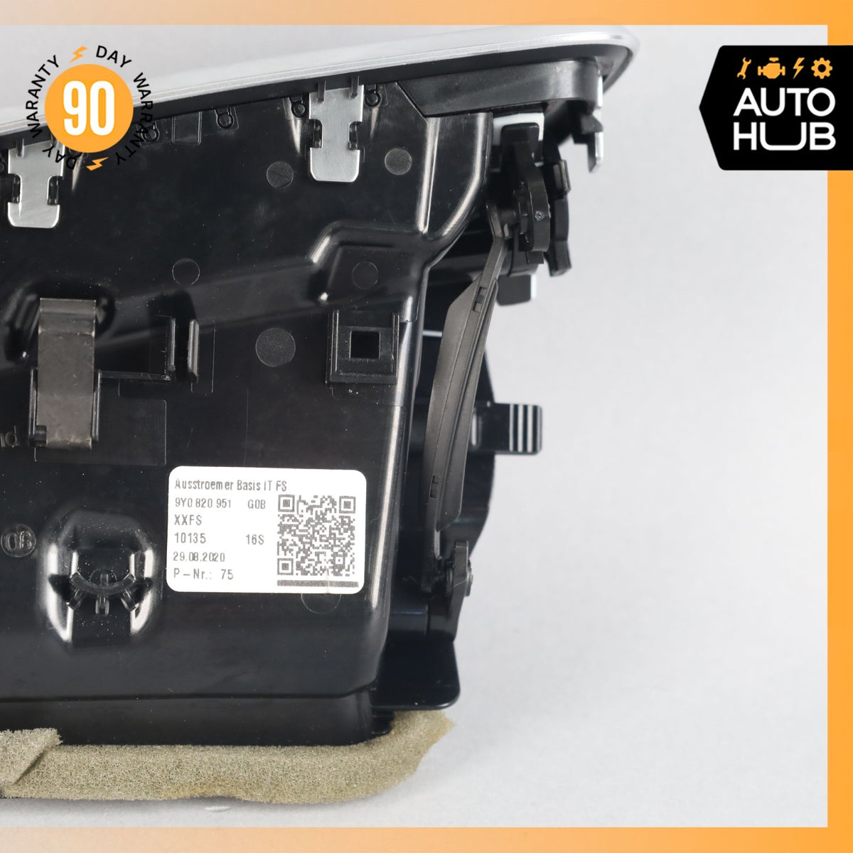 Porsche Cayenne 9Y0 Left Side Dashboard Outer A/C AC Air Vent 9Y0820951 OEM - photo 8
