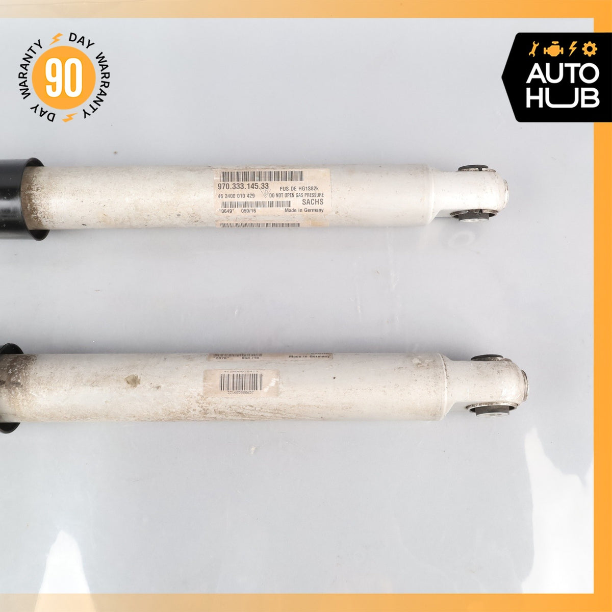 14-16 Porsche Panamera 970 Rear Left & Right Suspension Shock Strut Set OEM 91k - photo 9