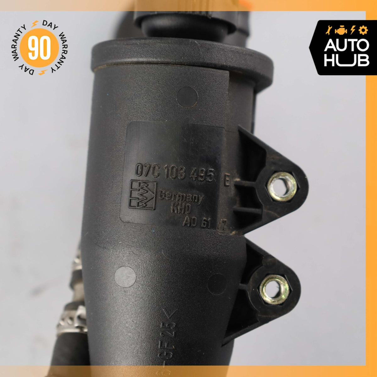 Bentley Continental GT GTC 6.0L Left Engine Oil Separator w/ Pipe OEM - photo 9