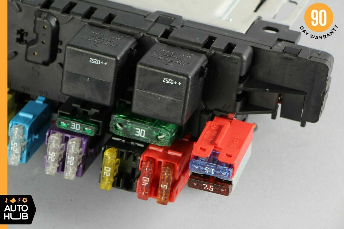 03-12 Mercedes R230 SL500 SL550 SL55 AMG Rear SAM Fuse Box Relay Module OEM - photo 9