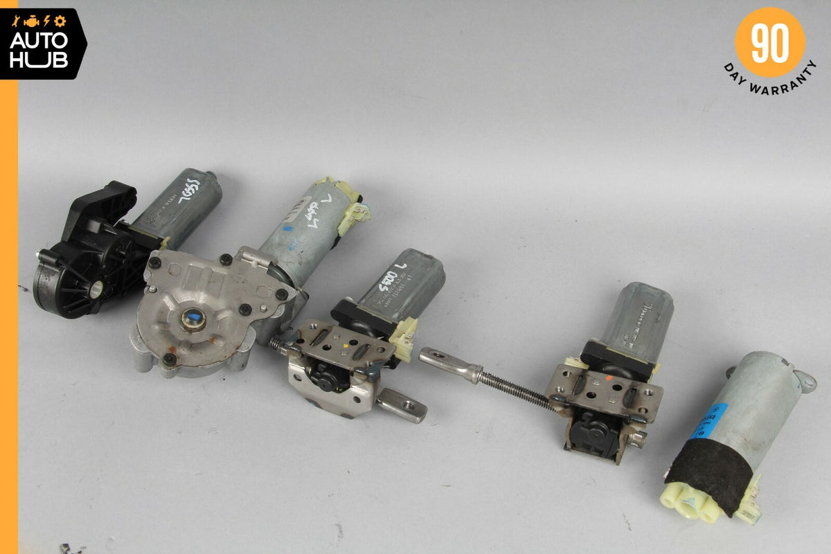 07-14 Mercedes W221 S550 S600 CL550 Front Left Driver Seat Adjust Motor Set OEM - photo 8