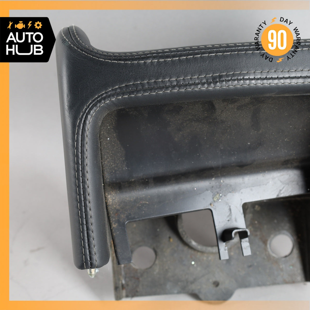 07-11 Bentley Continental GTC Rear Center Console Trim Bezel Black OEM - photo 12