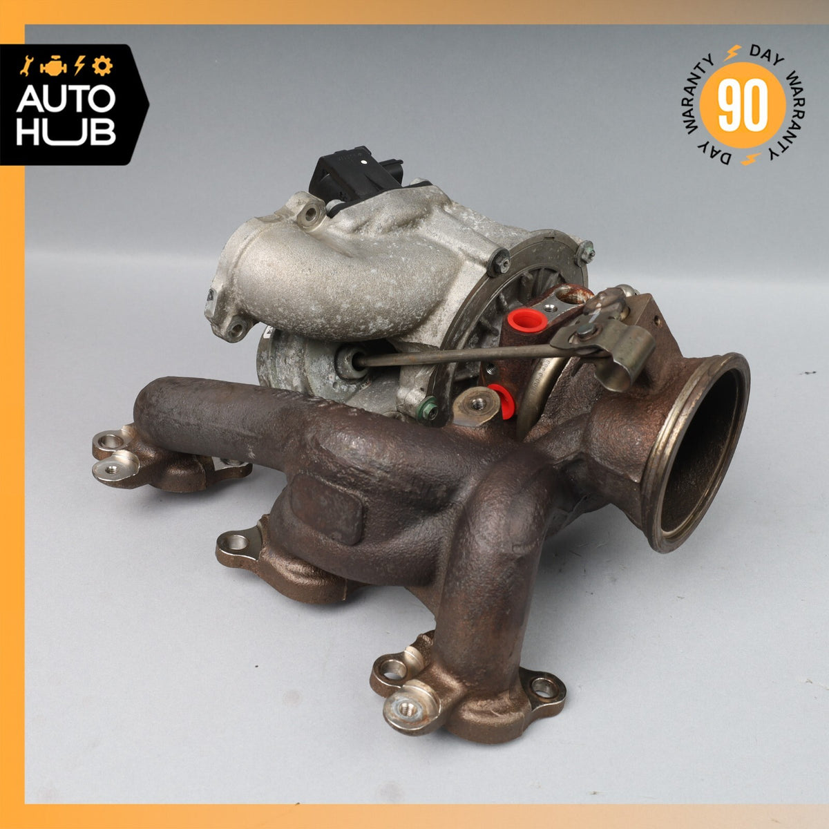 Maserati Ghibli Quattroporte Right Turbocharger Turbo Charger Manifold OEM 75k - photo 10