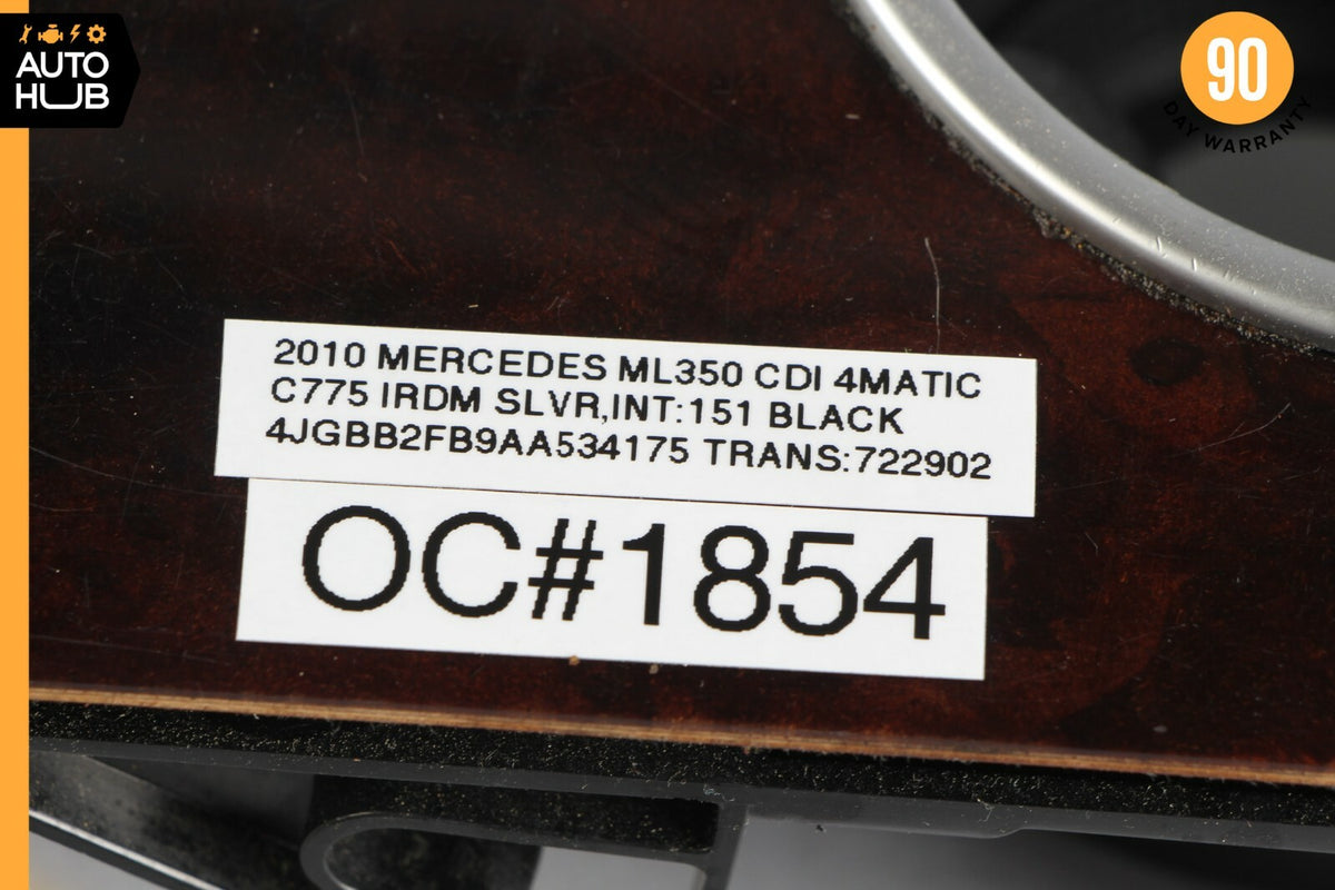 06-12 Mercedes W164 ML350 GL550 GL450 Center Console Cup Holder Compartment OEM - photo 11