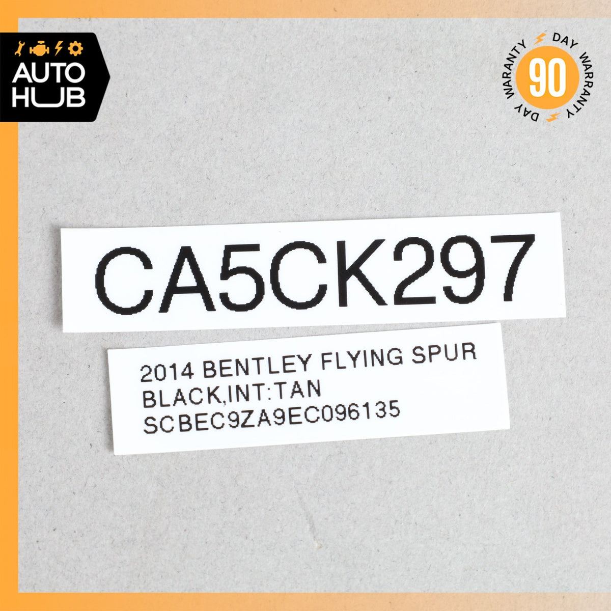 06-18 Bentley Flying Spur Right Side Dashboard Trim Cover Panel Beige OEM 40k - photo 11