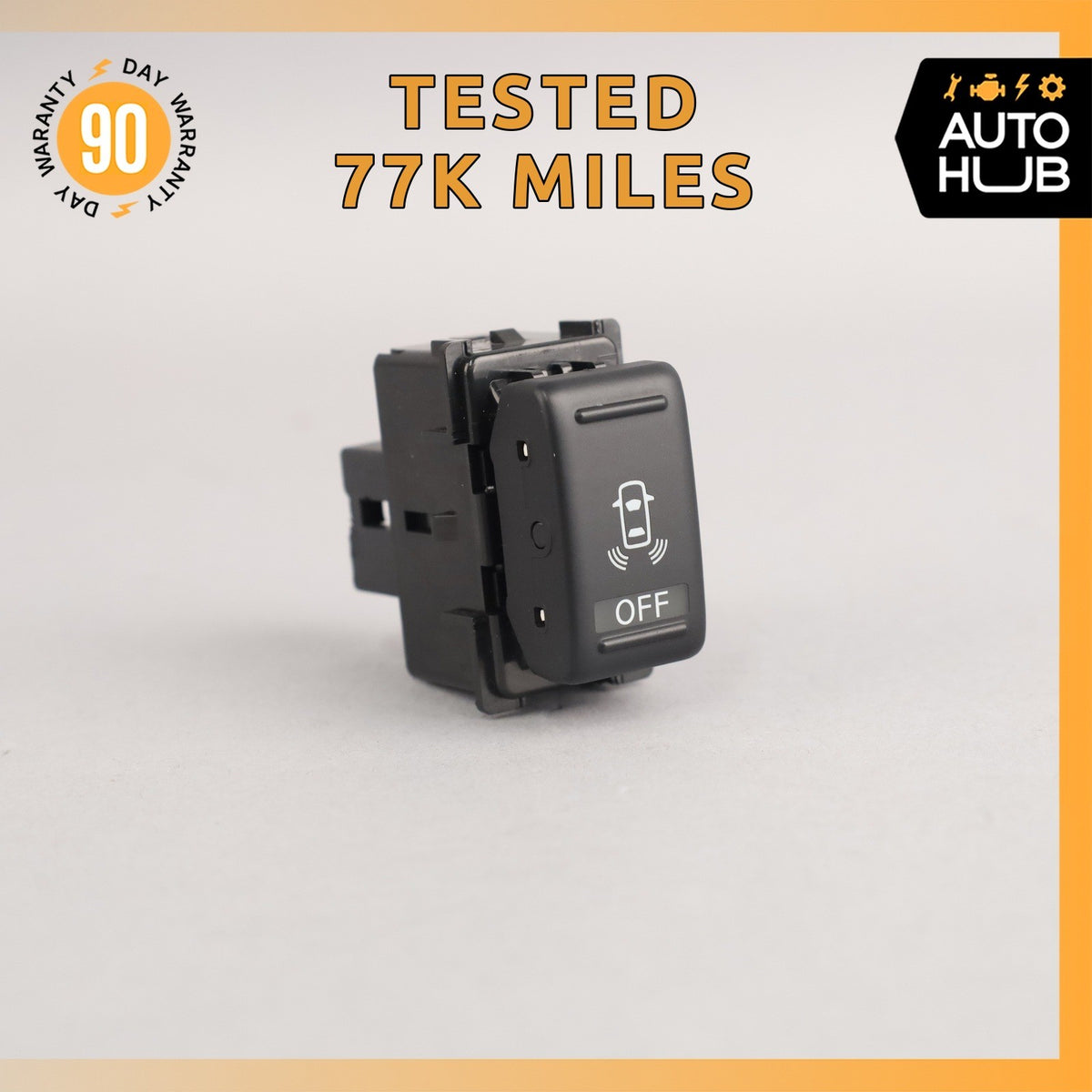 08-13 Infinity G37 Rear Sonar Park Aid Off Back Up Switch Button OEM 77k - photo 1