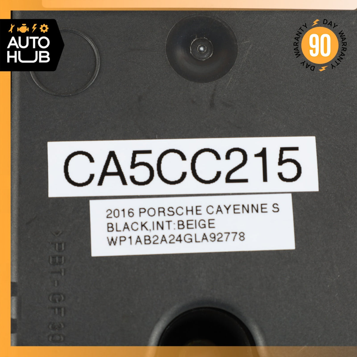 11-18 Porsche Cayenne 958 Electronic Parking Brake Control Module 7P0907801F OEM - photo 6