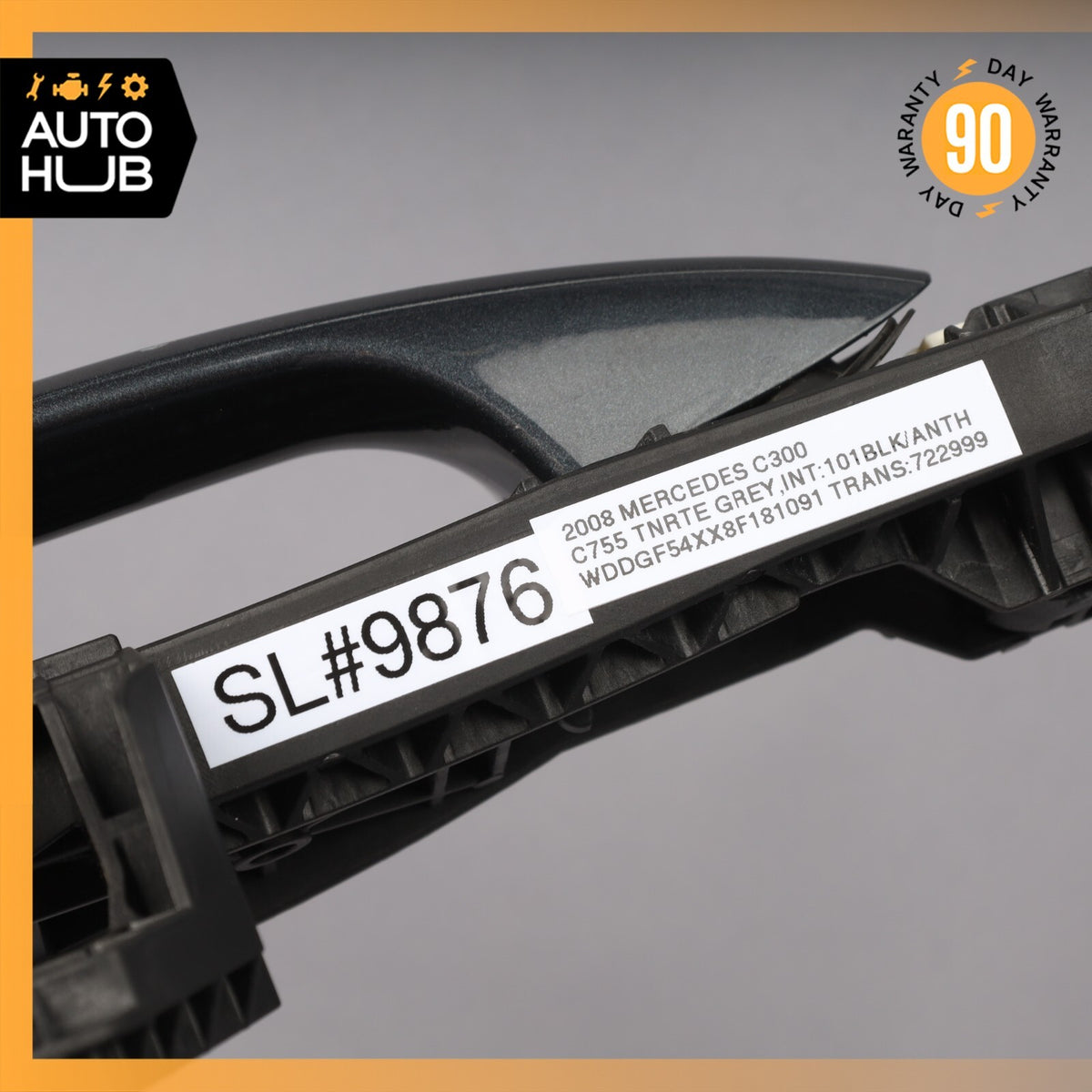 08-11 Mercedes W204 C300 Right Side Exterior Door Handle Front or Rear OEM 75k - photo 12