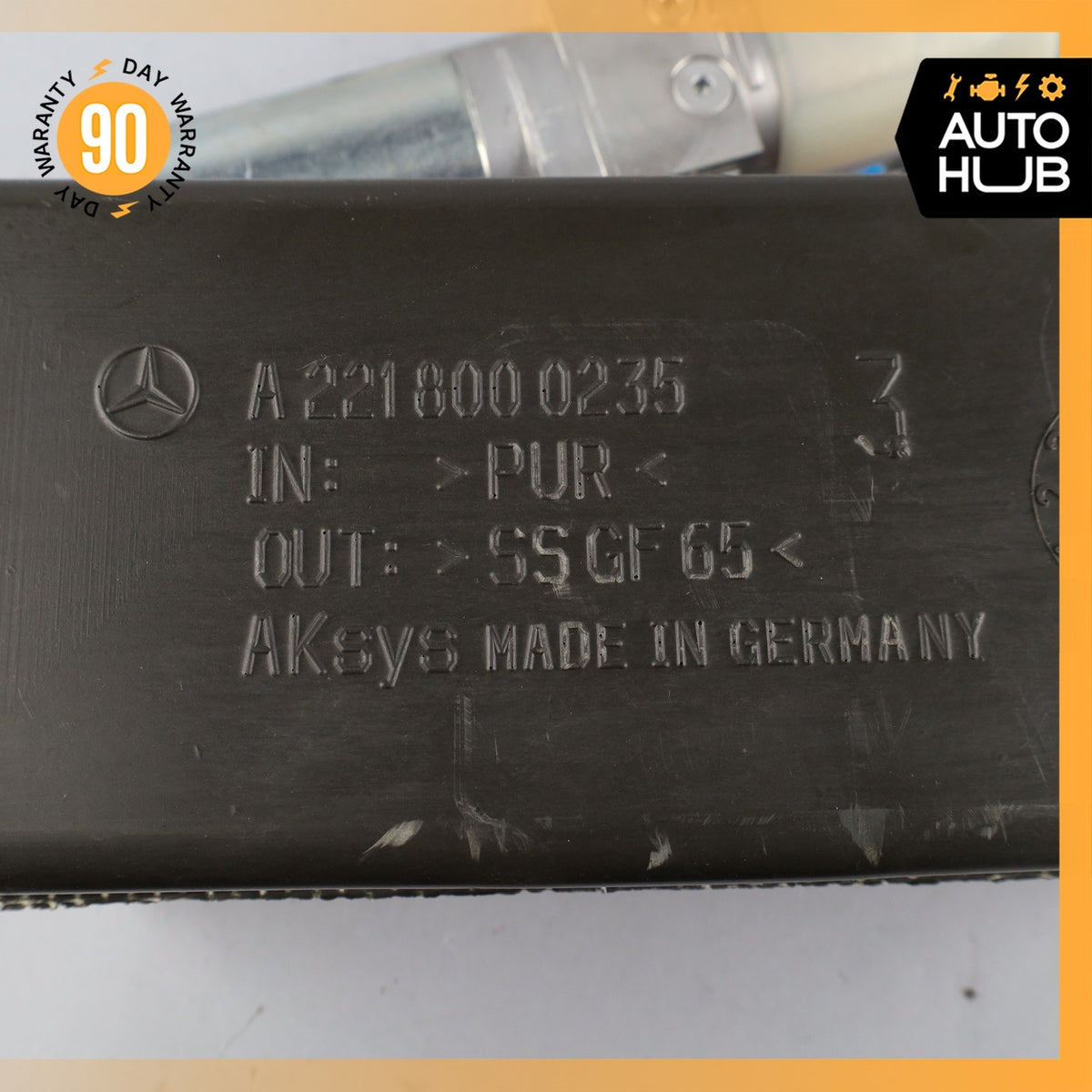 Mercedes W221 S550 Trunk Lid Locking Hydraulic Pull Down Pump w/ Foam Case OEM - photo 20