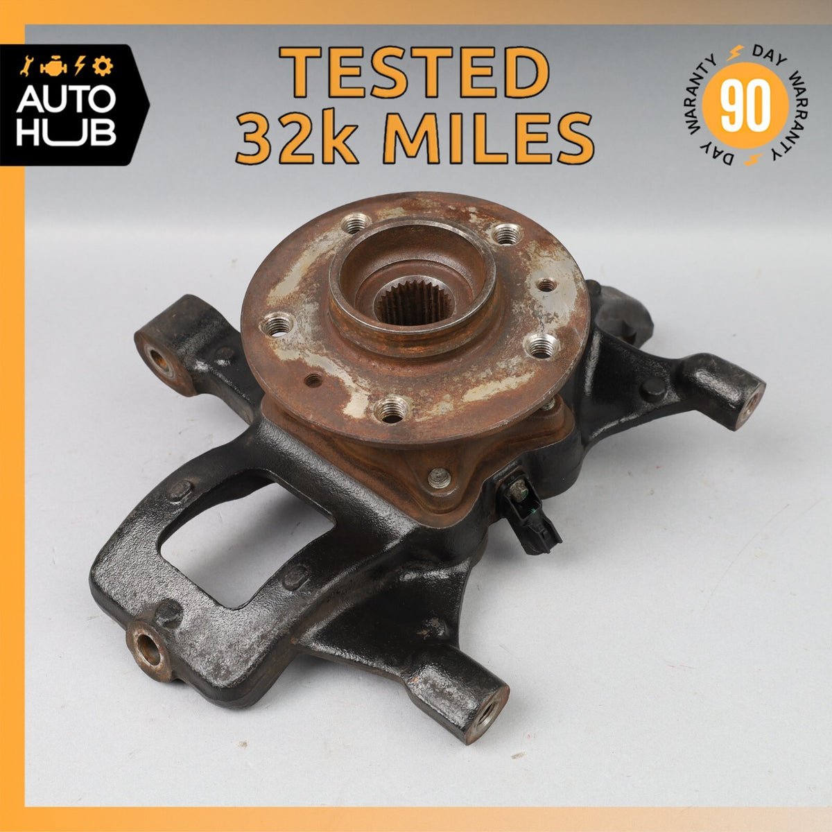 10-21 Lotus Evora Front Left Driver Side Spindle Knuckle Hub OEM 32k - photo 1