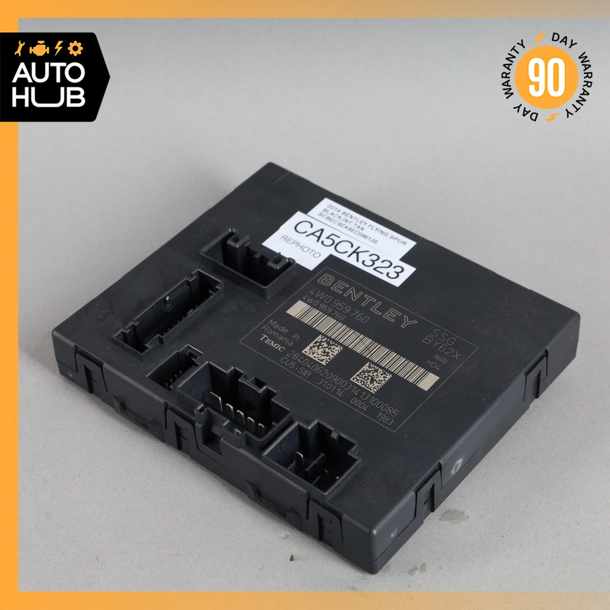 12-18 Bentley Flying Spur GTC GT Front Left or Right Seat Control Module OEM - photo 2