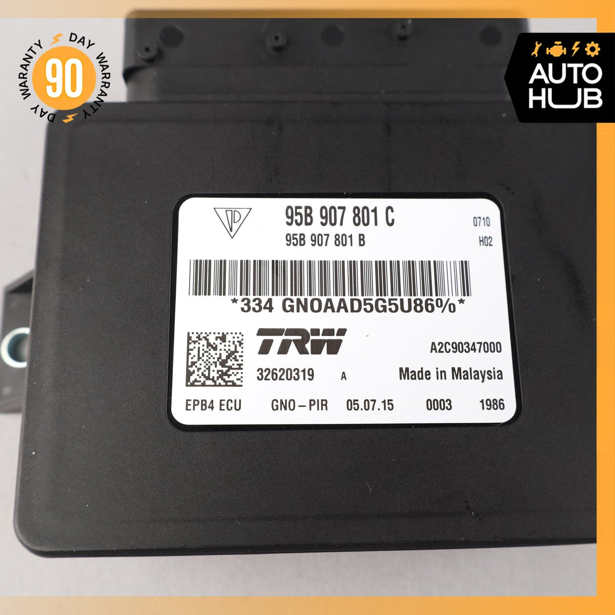 Porsche Macan 95B S Gateway Control Module 95B907801C OEM 74k - photo 9
