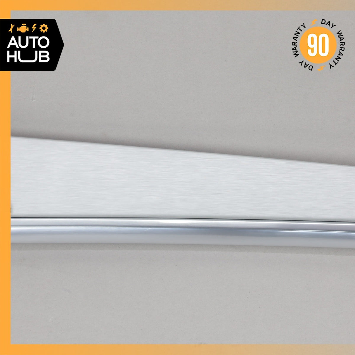 Porsche Panamera 970 Front Right Passenger Side Door Panel Molding Aluminium OEM - photo 4