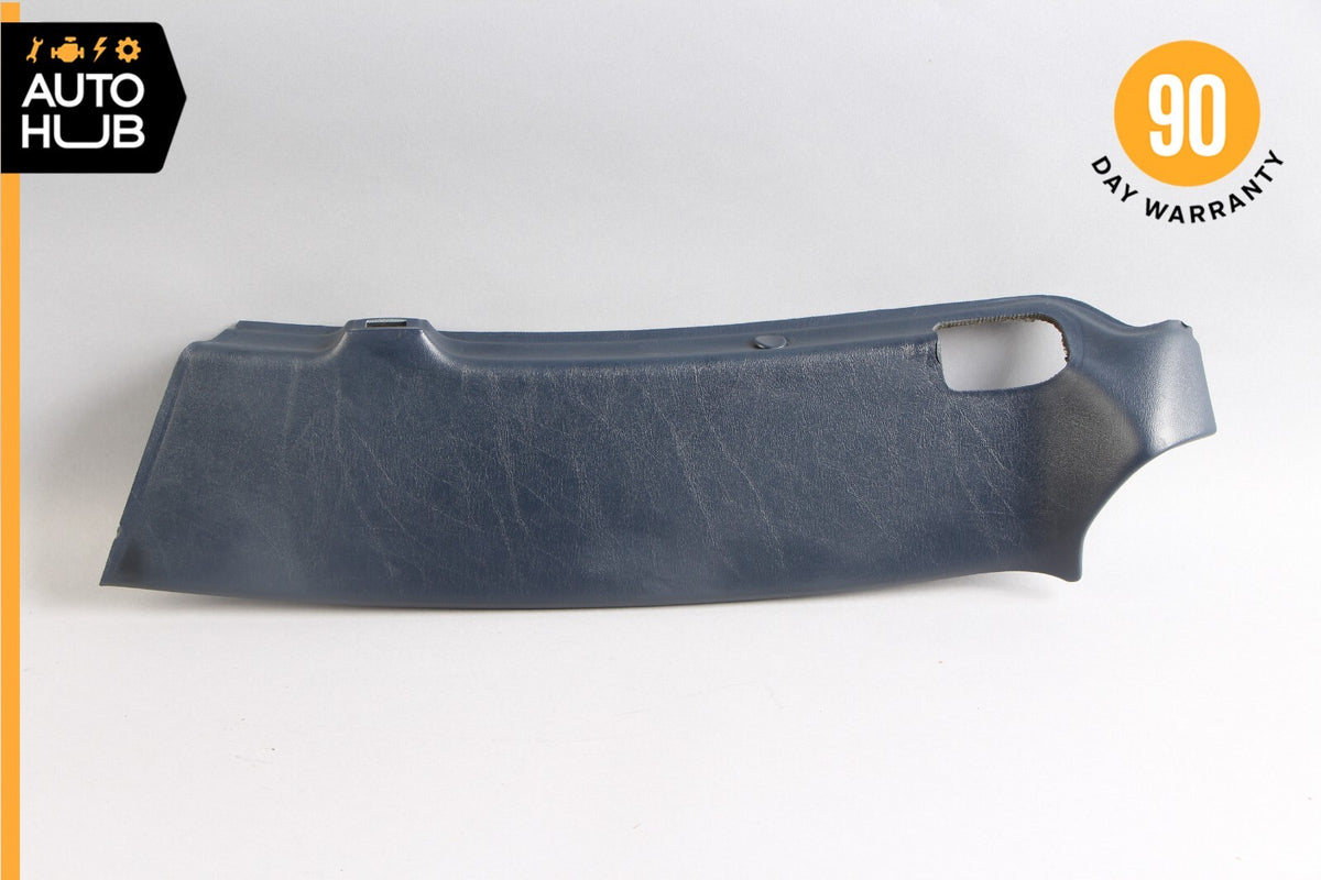 90-02 Mercedes R129 SL500 SL320 Right Side Sun Visor Trim Cover Blue OEM 49k - photo 1