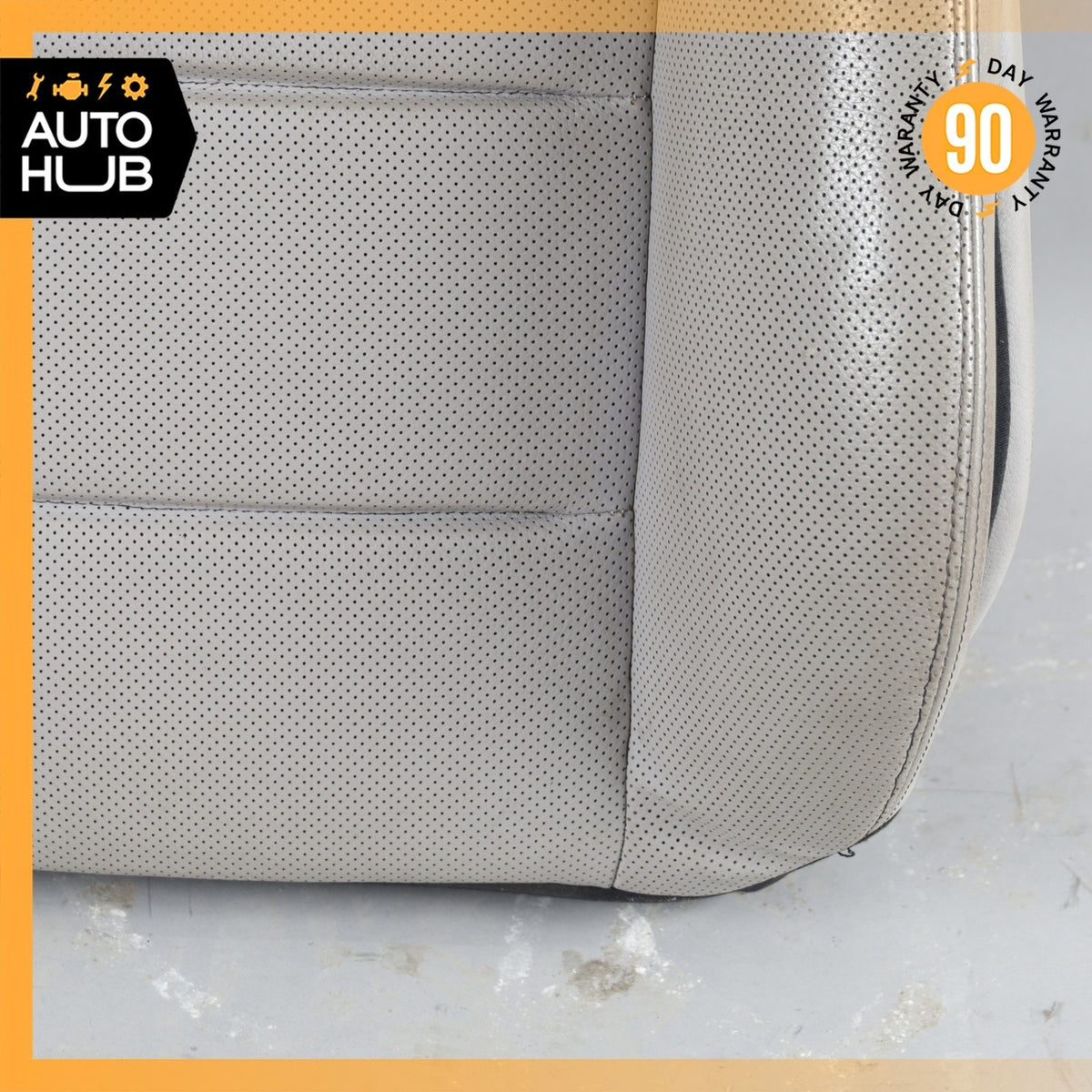 10-18 Mercedes W463 G550 G63 AMG Front Right Seat Cushion Top Upper Gray OEM - photo 4