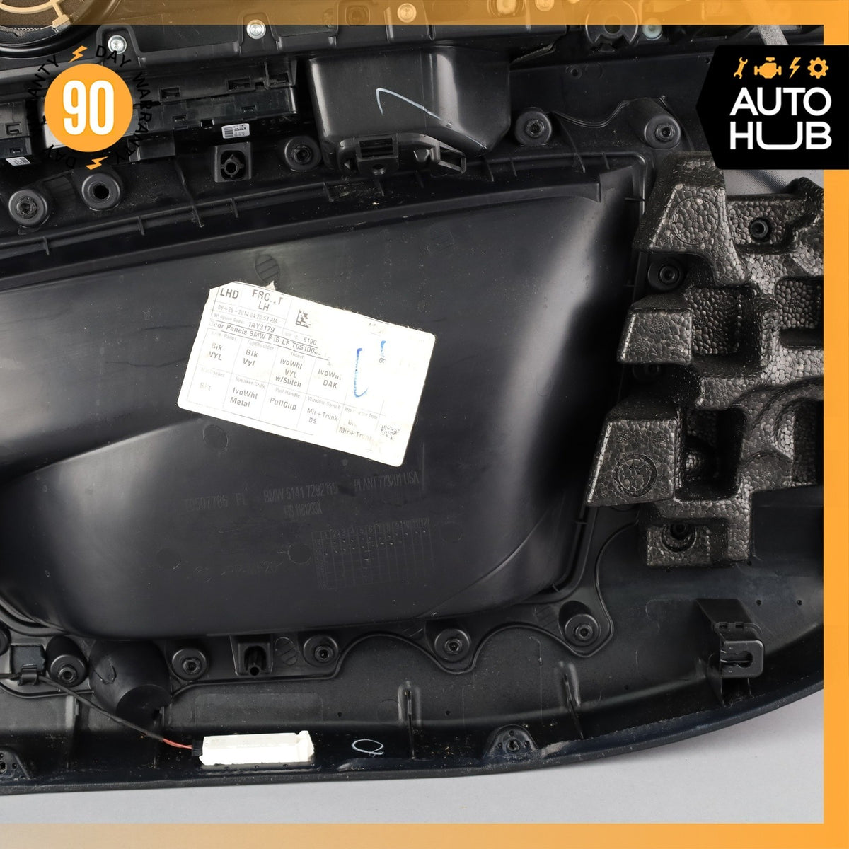 14-18 BMW F15 X5 Front Left Driver Side Door Panel Trim OEM - photo 17