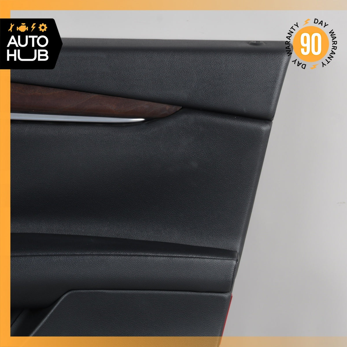 14-22 Maserati Ghibli M157 Front Right Side Interior Door Panel Black OEM 68k - photo 3