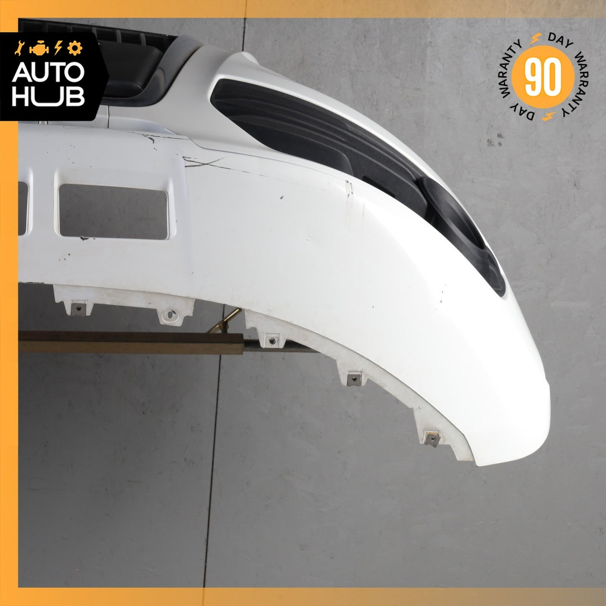 09-12 Audi 8R Q5 Front Bumper Cover Assembly White OEM - photo 19