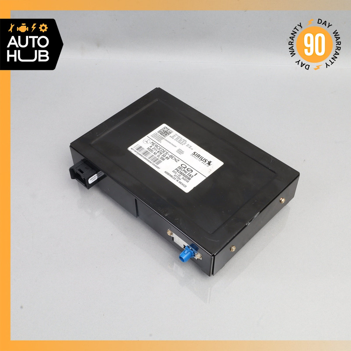 03-09 Mercedes X164 GL450 GL350 CLK550 CL550 Sirius Satellite Radio Receiver OEM - photo 2