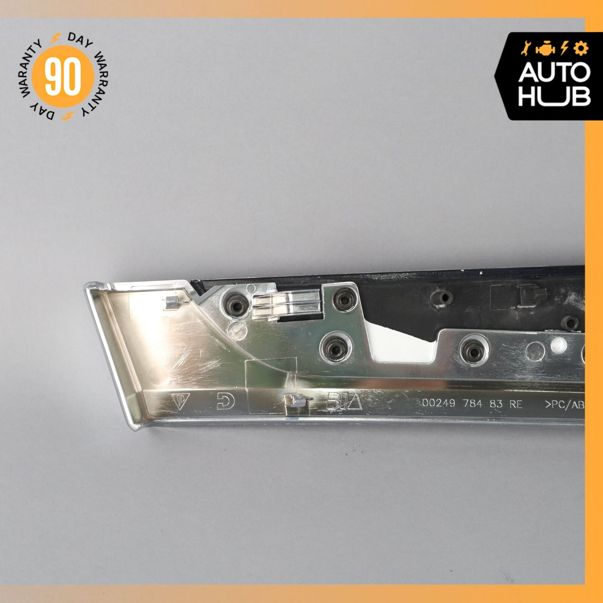 Porsche Panamera 970 Front Right Door Panel Molding Wood w/ Memory Switch OEM - photo 12