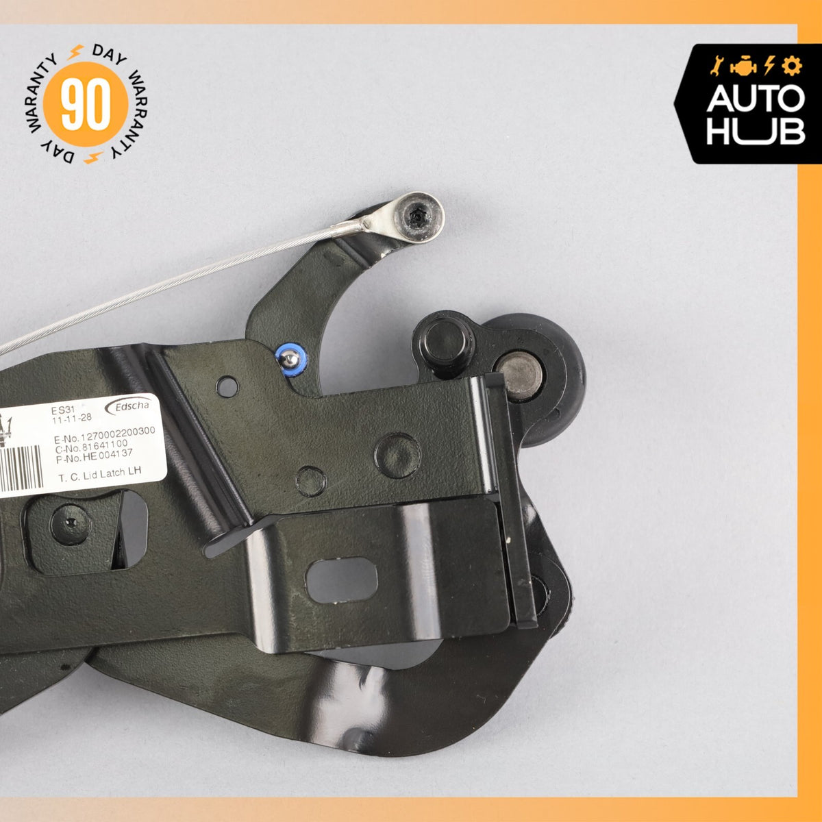 10-19 Maserati GranTurismo M145 Convertible Left Tonneau Cover Lock Latch OEM - photo 2