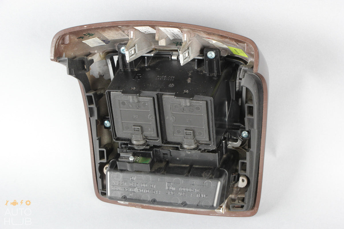 07-13 Mercedes W221 S450 S550 Center Console AC A/C Air Vent Trim Rear OEM - photo 6