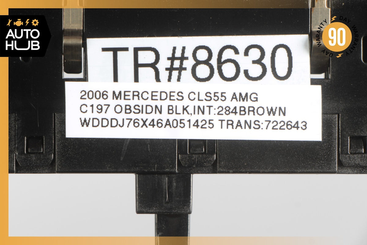 06-13 Mercedes W219 CLS55 ML350 Dashboard Dash Center Parking Sensor Display OEM - photo 7