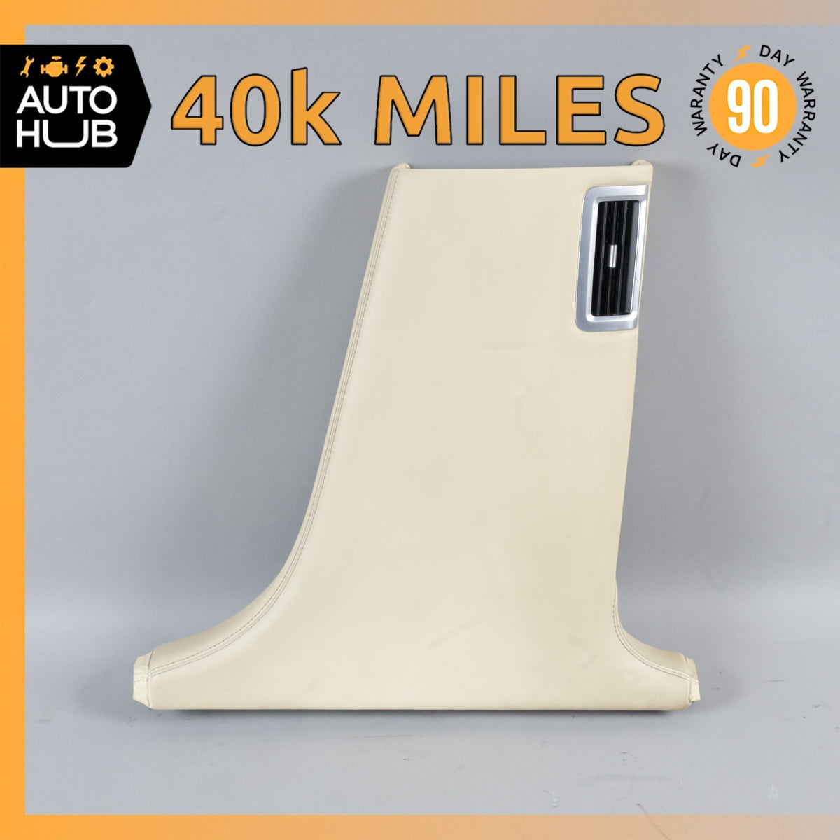 14-18 Bentley Flying Spur Right Side B-Pillar Cover Trim 3W5867336A OEM 40k - photo 1