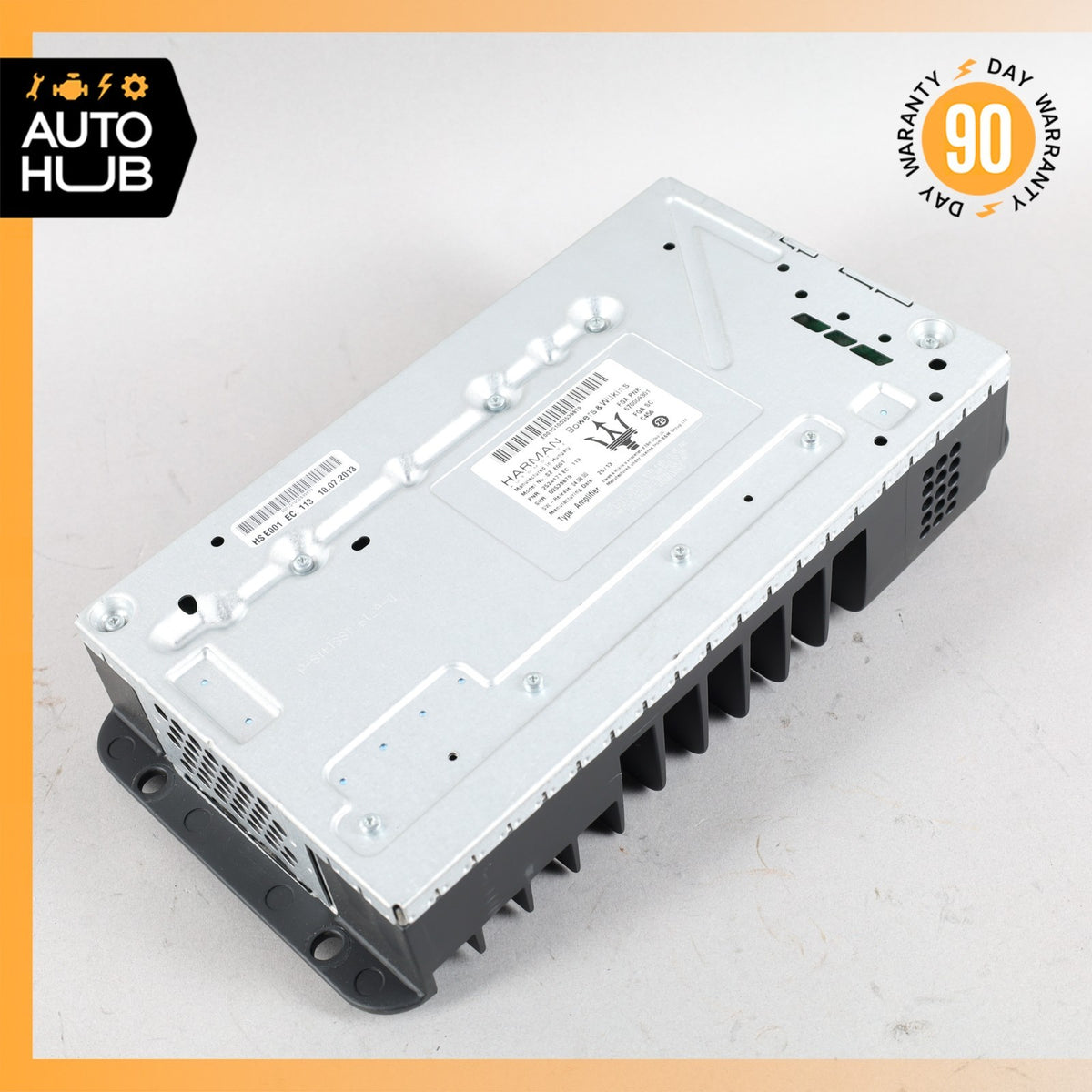 14-17 Maserati Quattroporte M156 Ghibli Bowers & Wilkins Audio Amplifier Amp OEM - photo 6