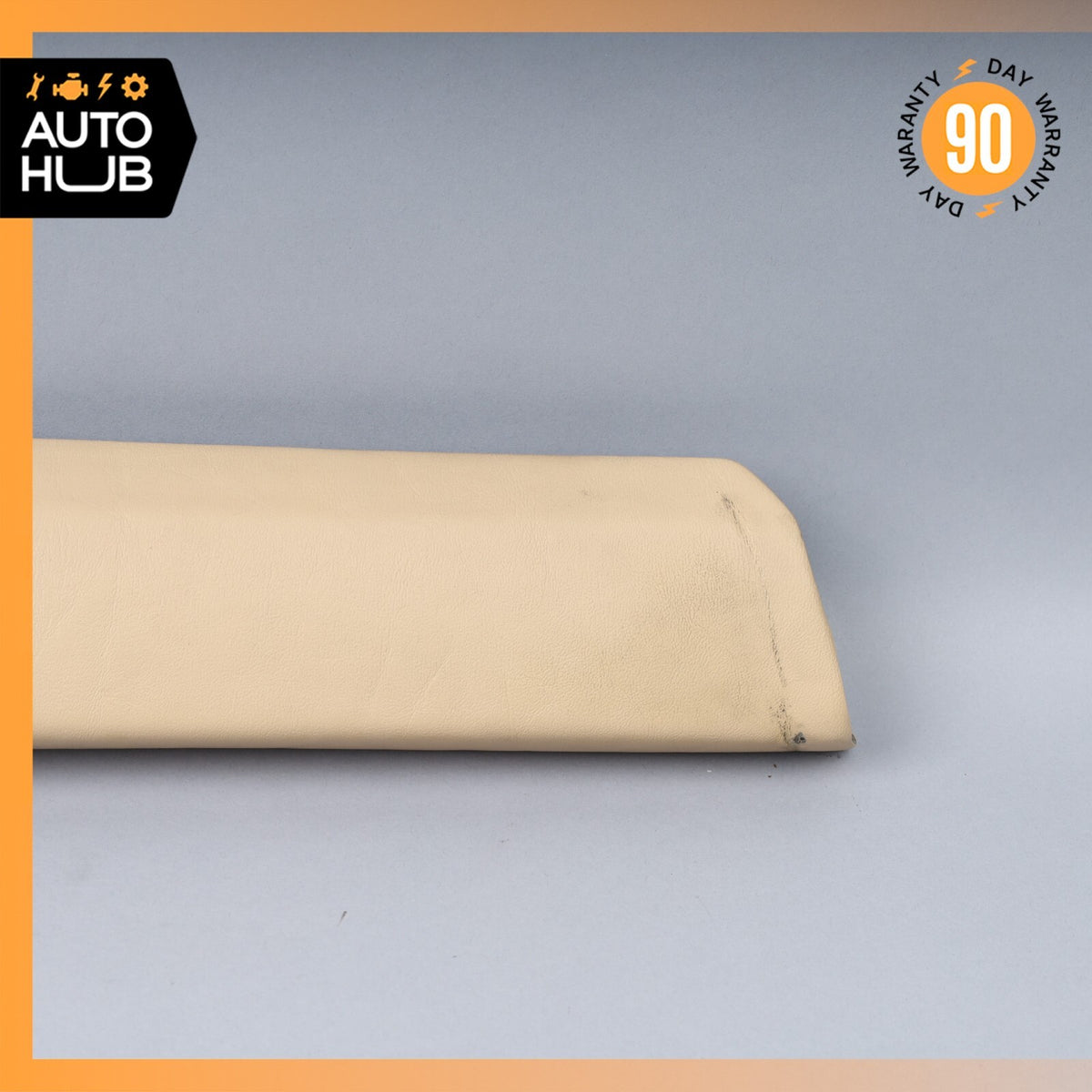 90-02 Mercedes R129 SL500 300SL A Pillar Trim Cover Right Passenger Java OEM - photo 2