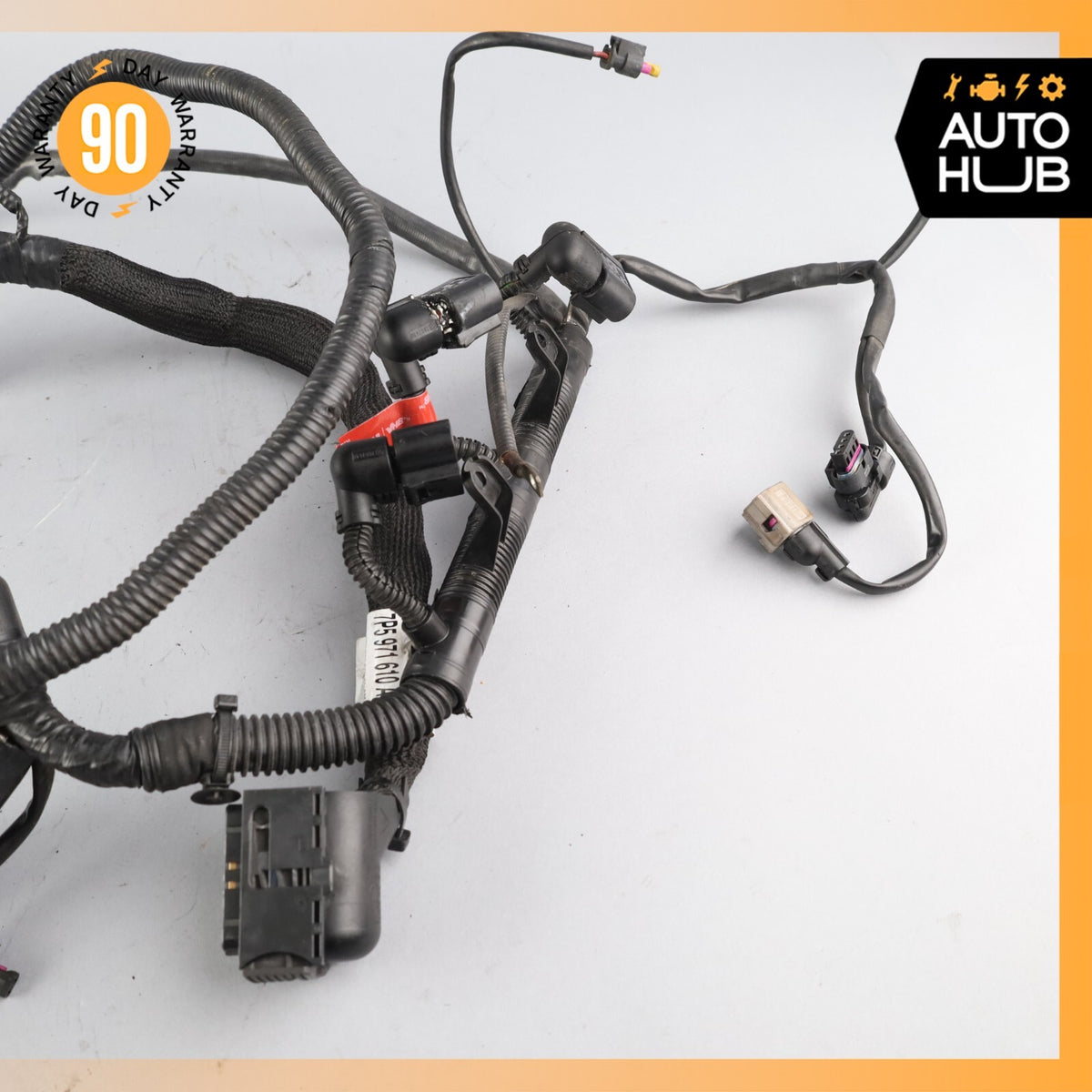 15-18 Porsche Cayenne 958 E-Hybrid Engine Motor Wire Wiring Cable Harness OEM - photo 16