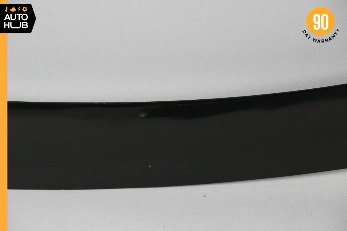 07-13 Mercedes W221 S400 S550 S63 Roof Upper Molding Spoiler Black Aftermarket - photo 4
