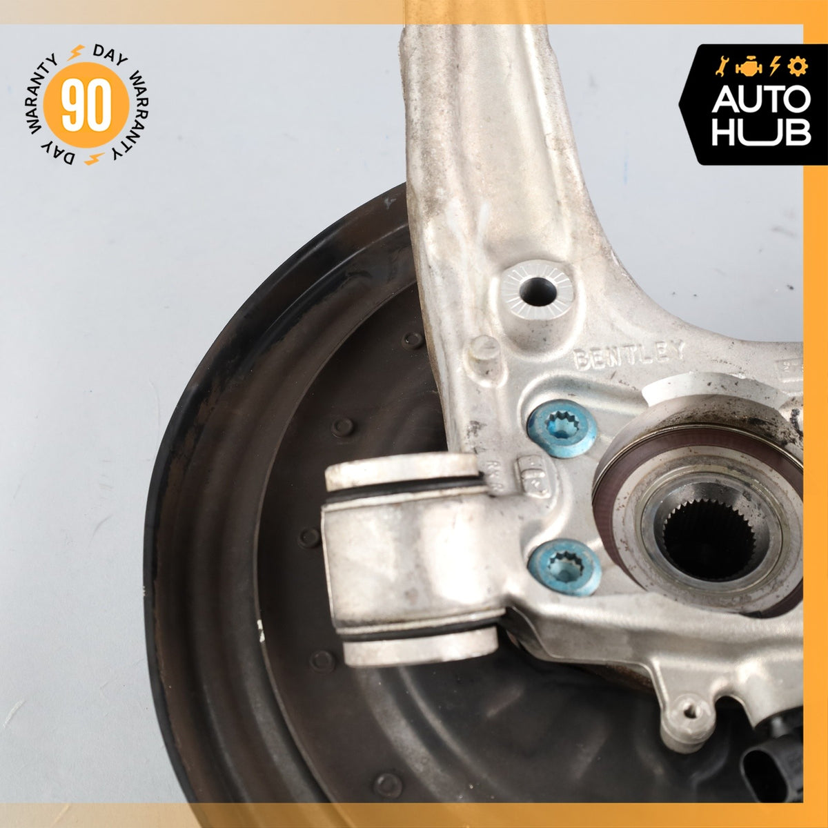 07-12 Bentley Continental GTC Rear Left Side Spindle Knuckle Hub OEM 43k - photo 11