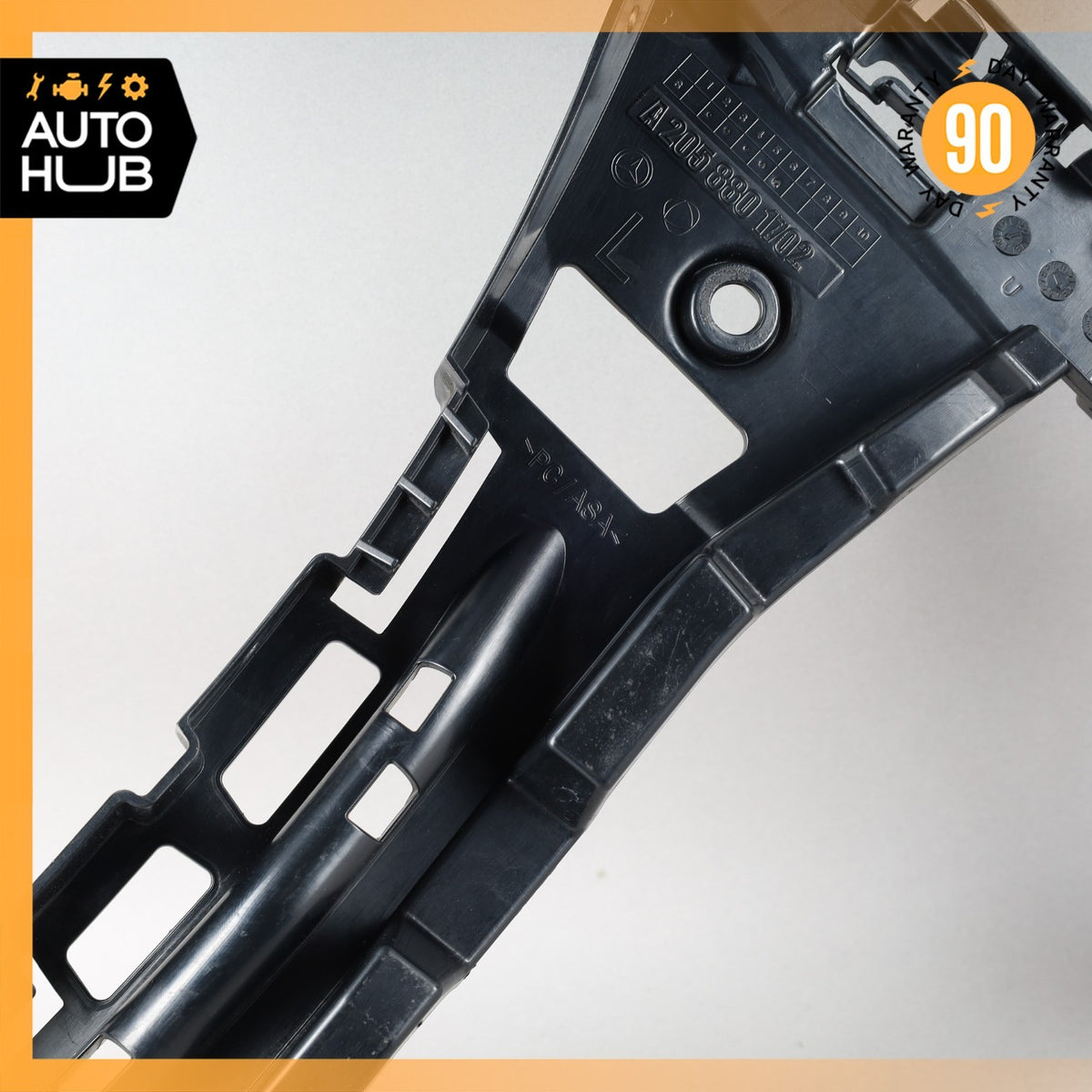 Mercedes W205 C350e Sedan Rear Left Side Bumper Support Bracket OEM - photo 3