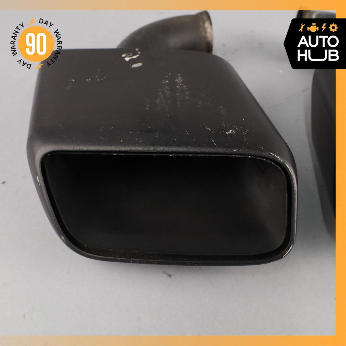 11-14 Porsche Cayenne 958 3.6L 4.8L V8 Exhaust Mufflers Tips Set 7P5253681 OEM - photo 7
