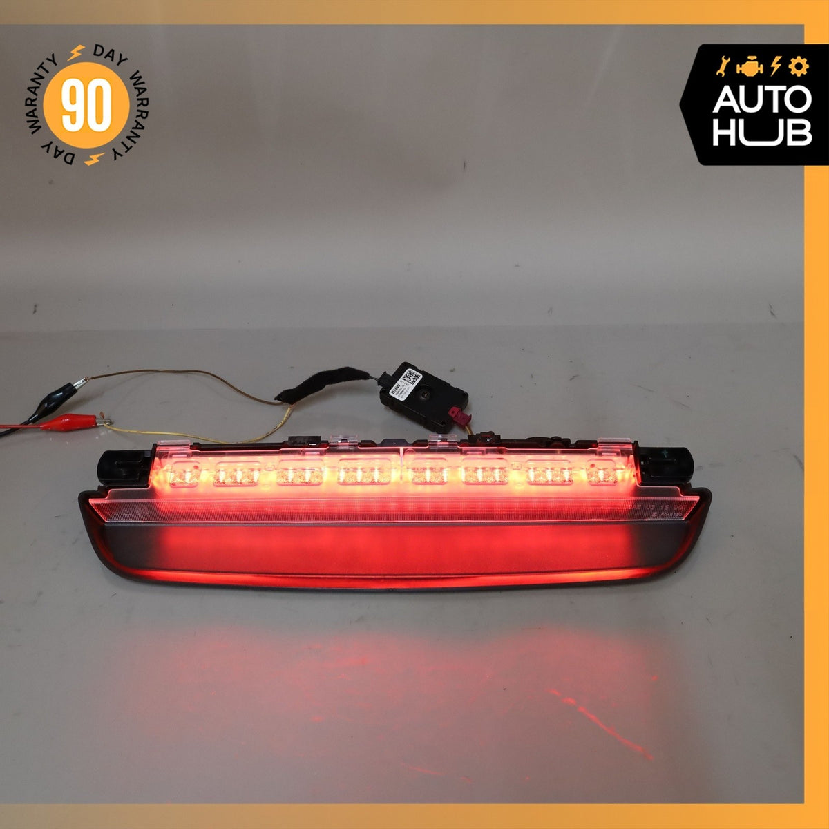 BMW G12 750Li Trunk 3rd Third Brake Stop Light Lamp 63257342972 OEM - photo 2