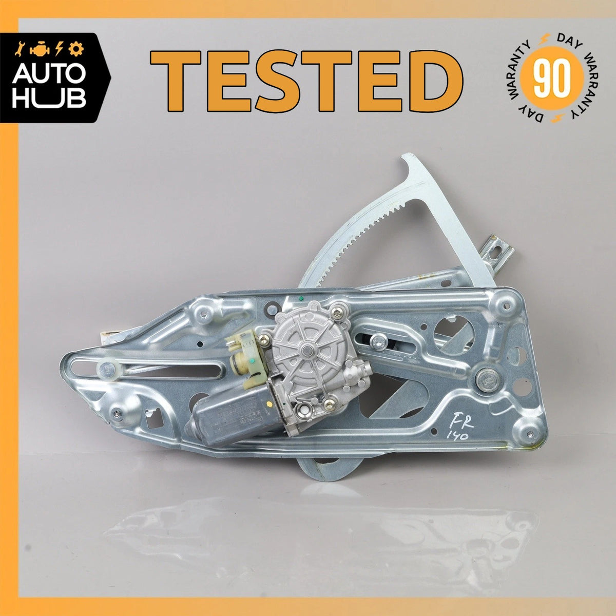 92-99 Mercedes W140 S500 400SEL Front Right Window Regulator w/ Motor OEM - photo 1