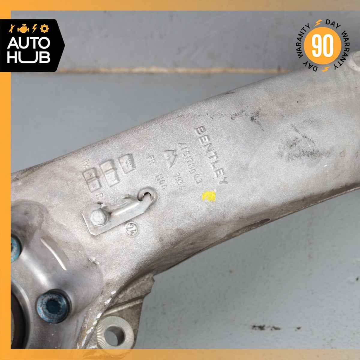 07-12 Bentley Continental GTC GT Front Right Side Spindle Knuckle Hub OEM 40k - photo 14