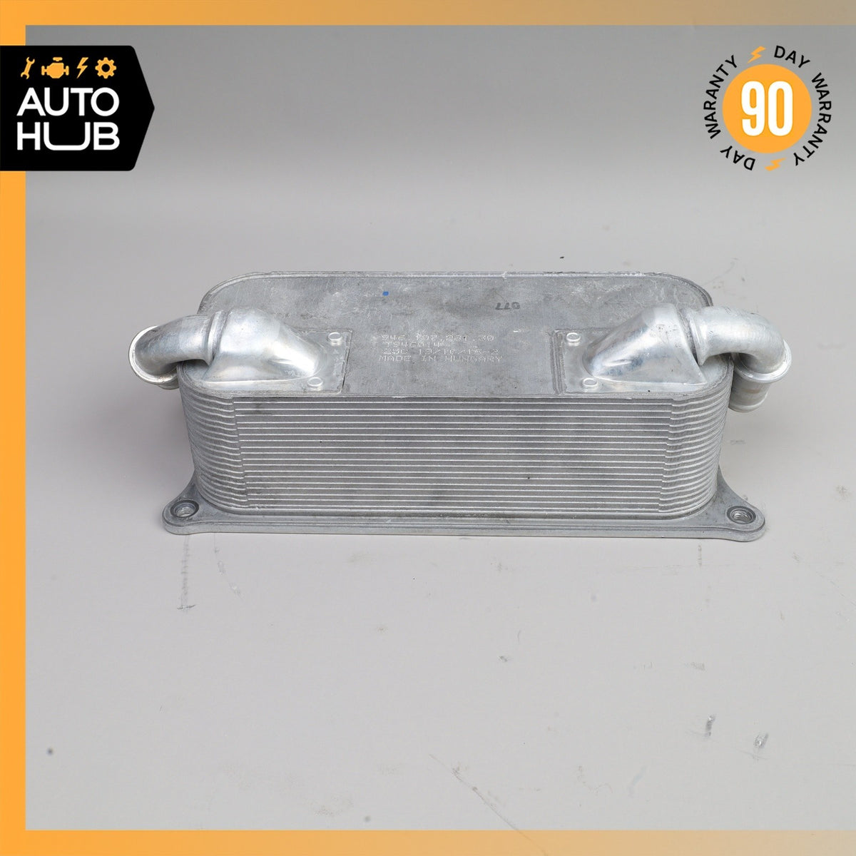 15-18 Porsche Macan 95B S GTS 3.0L V6 Engine Oil Cooler Heat Exchanger OEM 63k - photo 10