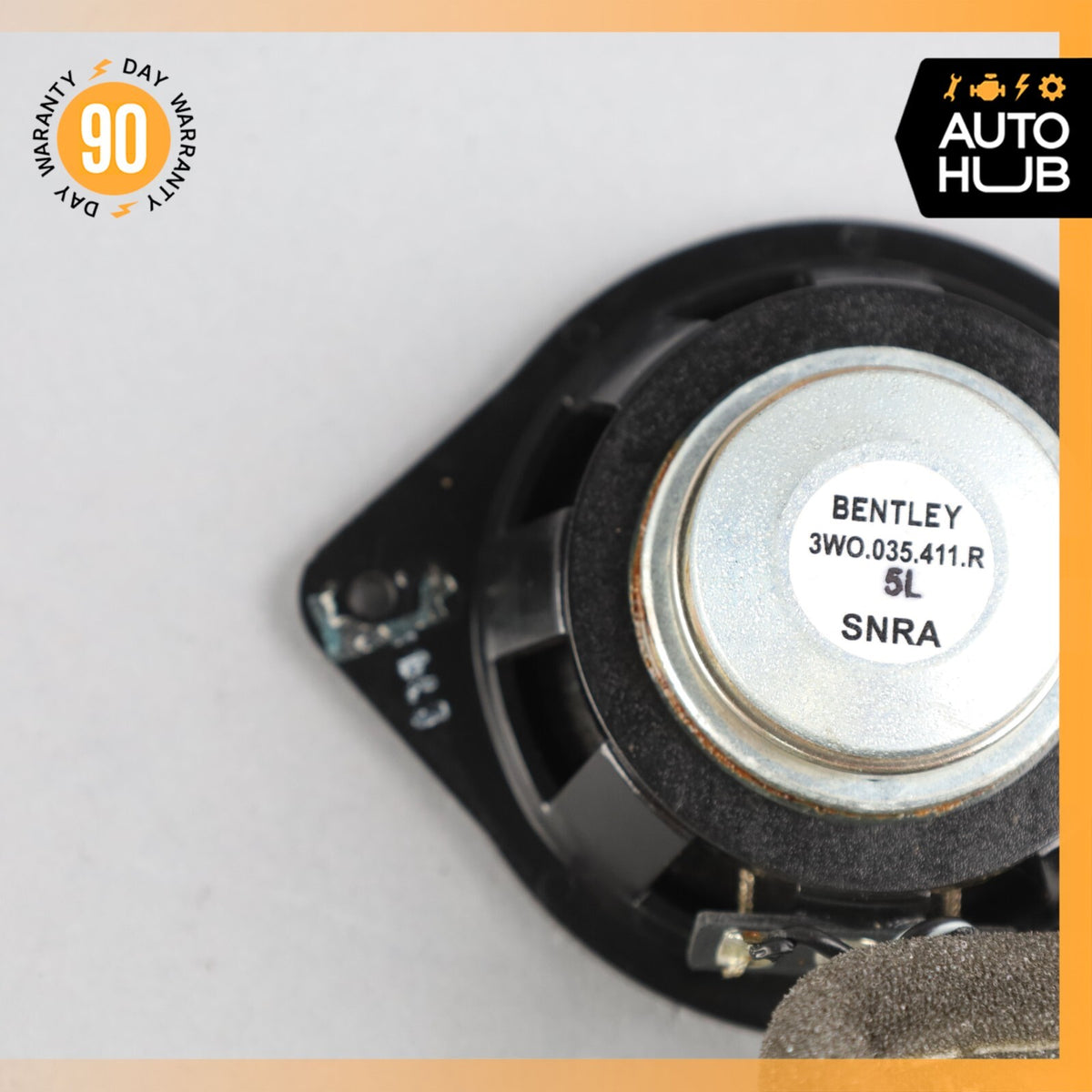 2006 Bentley Continental Flying Spur Rear Side Mid Range Sound Speaker OEM 53k - photo 7