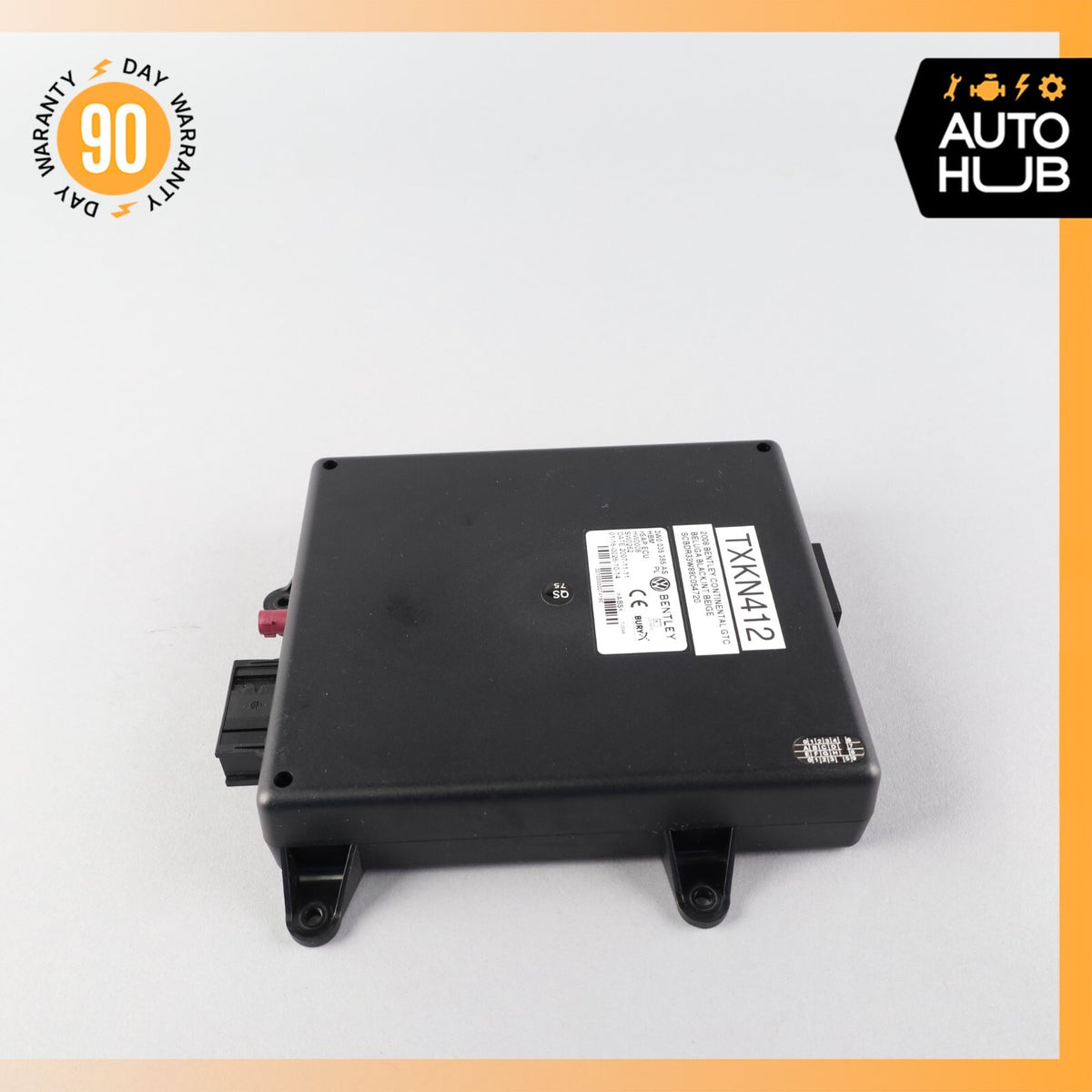 2008 Bentley Continental GTC Communication Phone Control Module OEM 63k - photo 2